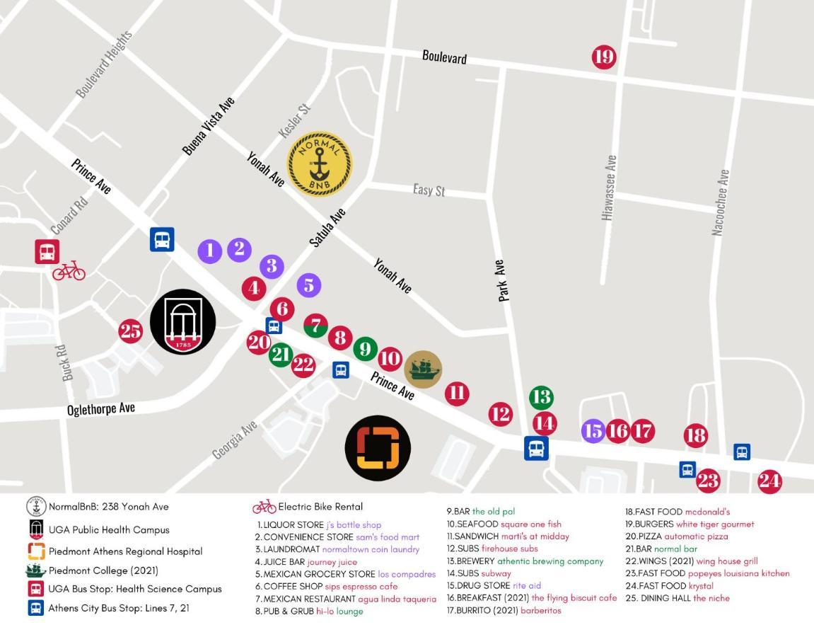 Normalbnb - 2 Blocks From Restaurants, Bars, Hospital أثينز، أوهايو المظهر الخارجي الصورة